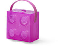 Room Copenhagen - Lego Box With Handle Translucent Violet - Collectibles