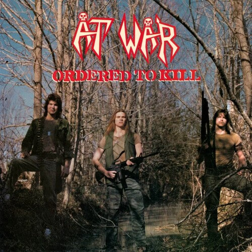 At War - Ordered To Kill - Camouflage Splatter - Vinyl Record