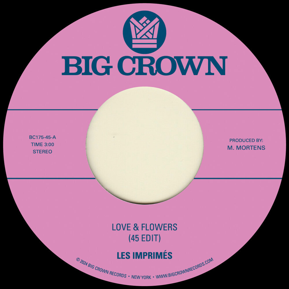 Love & Flowers (45 Edit) / You [7" Vinyl] Vinyl Record