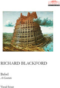 Blackford,richard - Babel - A Cantata Vocal Score - Books