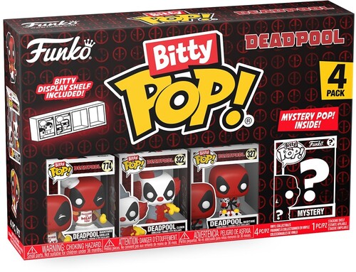 Bitty Pop Deadpool - Funko Bitty Pop Deadpool Bbq Master 4 Pack - Collectibles