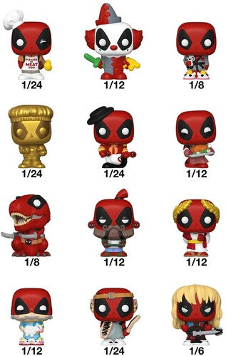 Bitty Pop Deadpool - Funko Bitty Pop Singles Deadpool One Per Purchase - Collectibles