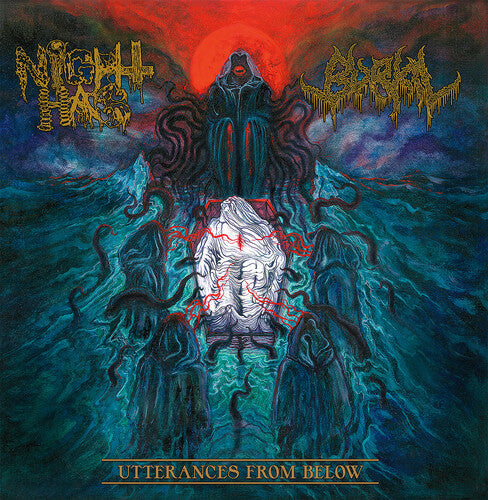 Night Hag & Burial - Utterances From Below - Vinyl Record