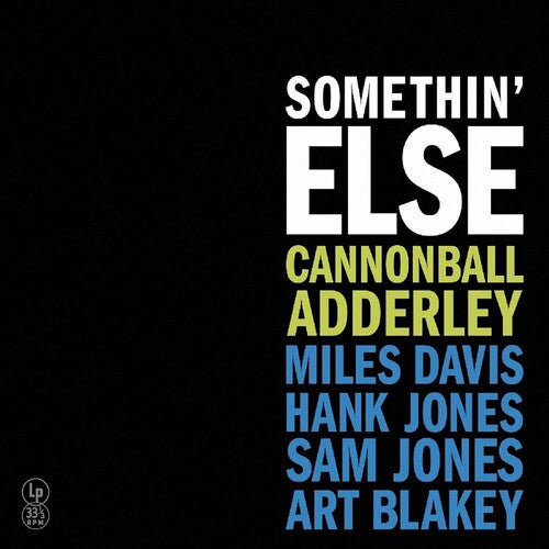 Cannonball Adderley - Somethin' Else - Yellow Vinyl