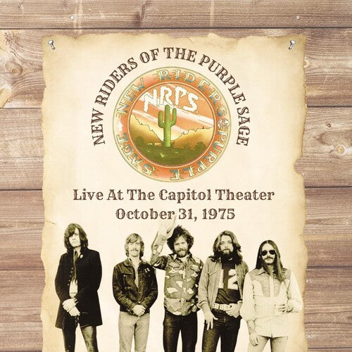New Riders Of The Purple Sage - Live At The Capitol Theater October 31 1975 - Vinyl Record