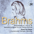 Brahms / Kirchner / Grand Trio Vilnius - String Sextets Opp. 18 & 36 Arr. For Piano By - Music CD