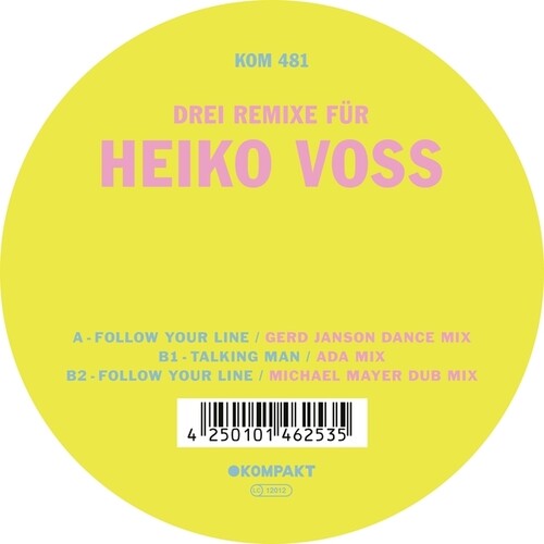 Voss,heiko - 3 Remixe Fur Heiko Voss - Vinyl Record
