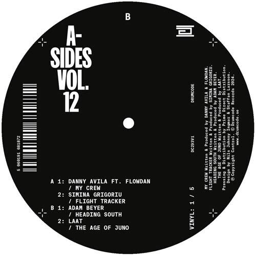 A-sides Vol. 12 Part 1 (of 5) / Various - A-sides Vol. 12 Part 1 (of 5) / Various - Vinyl Record