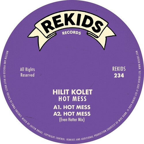 Kolet,hilit - Hot Mess (mike Dunn Remix) - Vinyl Record