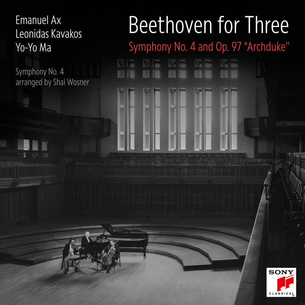 Beethoven For Three: Sym 4 & Op 97 Archduke Music CD