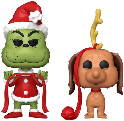 Pop Books How The Grinch Stole Christmas - Funko Pop Books Htgsc Grinch With Max 2 Pack - Collectibles