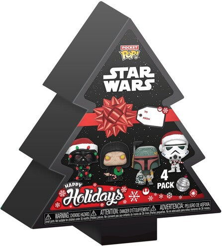 Pocket Pop Star Wars - Funko Pocket Pop Star Wars Tree Holiday Box - Collectibles