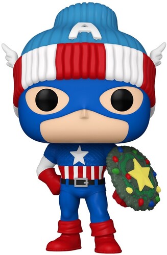 Pop Marvel Holiday - Pop Marvel Holiday S4 Capt. America - Collectibles