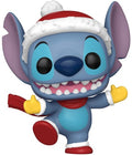 Pop Disney Stitch - Pop Disney Stitch Holiday Stitch With Hat - Collectibles
