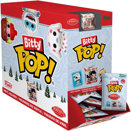 Bitty Pop Rudolph - Bitty Pop Singles Rudolph One Random Bitty Pop Per - Collectibles