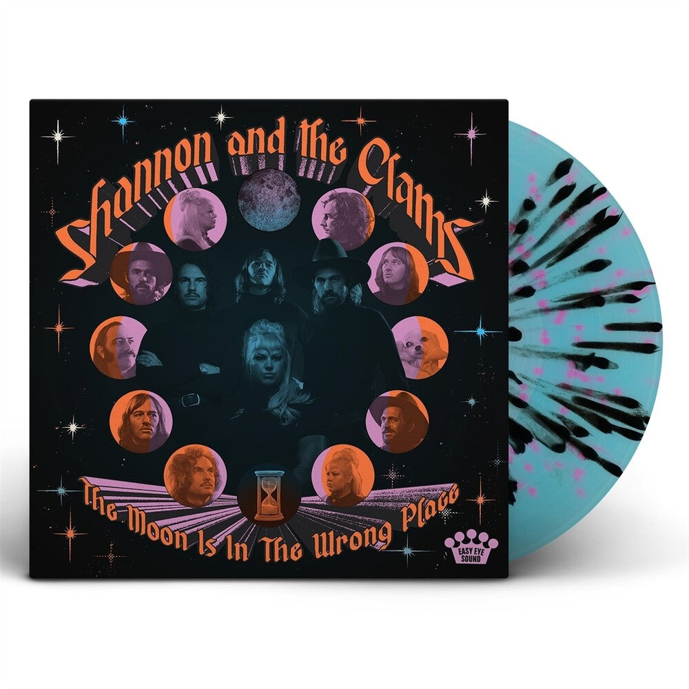 The Moon Is In The Wrong Place [Indie Exclusive Limited Edition Blue w/ Neon Pink + Black Splatter LP] Vinyl Record