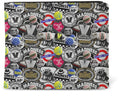 Rocksax Madness Badges Logo Premium Wallet - Rocksax Madness Badges Logo Premium Wallet - Special Products