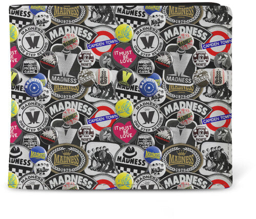 Rocksax Madness Badges Logo Premium Wallet - Rocksax Madness Badges Logo Premium Wallet - Special Products
