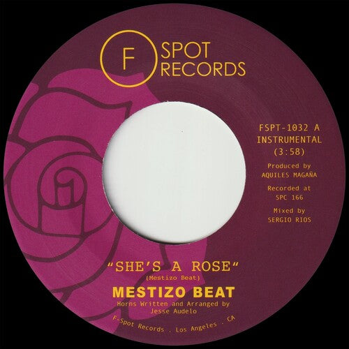 Mestizo Beat - She's A Rose B/w Lotsapapa - Vinyl Record