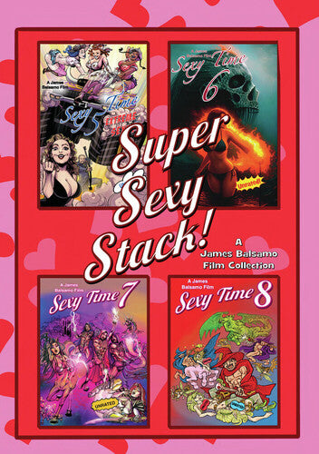 Super Sexy Stack Sexy Time 5-8 - Super Sexy Stack Sexy Time 5-8 - DVD