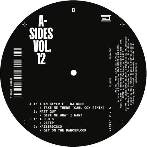 A-sides Vol. 12: Part 2 (of 5) / Various - A-sides Vol. 12: Part 2 (of 5) / Various - Vinyl Record
