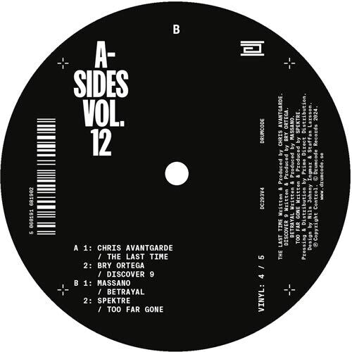 A-sides Vol. 12: Part 4 (of 5) / Various - A-sides Vol. 12: Part 4 (of 5) / Various - Vinyl Record