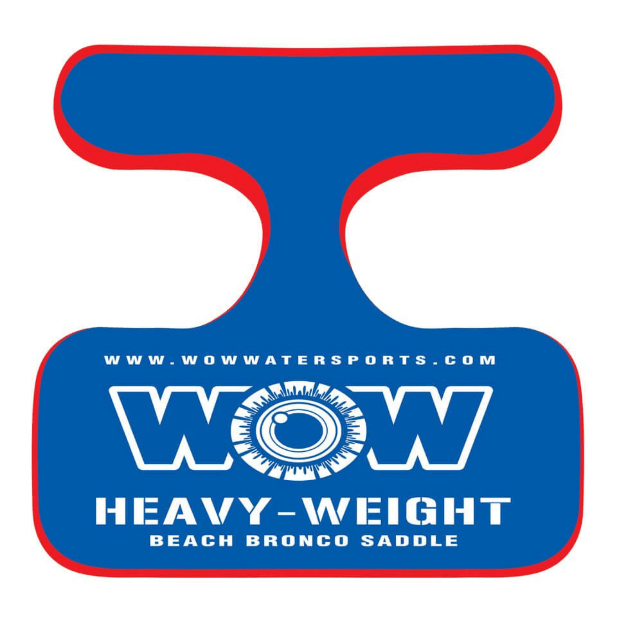 WOW Watersports Beach Bronco 1 Person Heavy Weight Floating Pool Seat