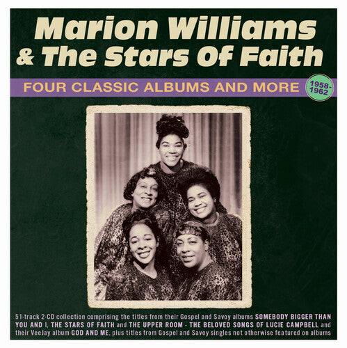 Williams,marion & The Stars Of Faith - Four Classic Albums And More 1958-62 - Music CD