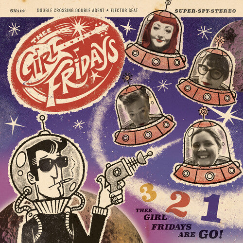 Thee Girl Fridays - Double Crossing Double Agent / Ejector Seat - Vinyl Record