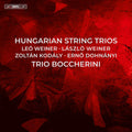 Dohnanyi / Kodaly / Trio Boccherini - Hungarian String Trios - Super Audio CD