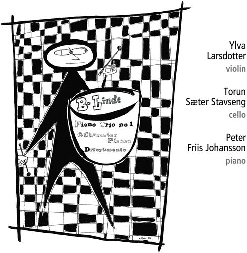 Linde / Johansson / Larsdotter - Piano Trio No. 1 Six Character Pieces Divertimento - Music CD