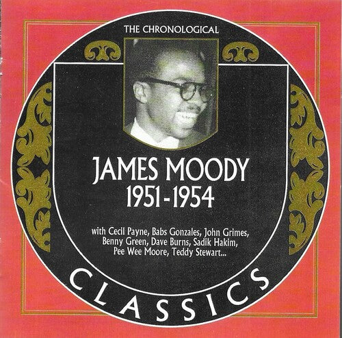 Moody,james - Chronological James Moody 1951-1954 - Music CD