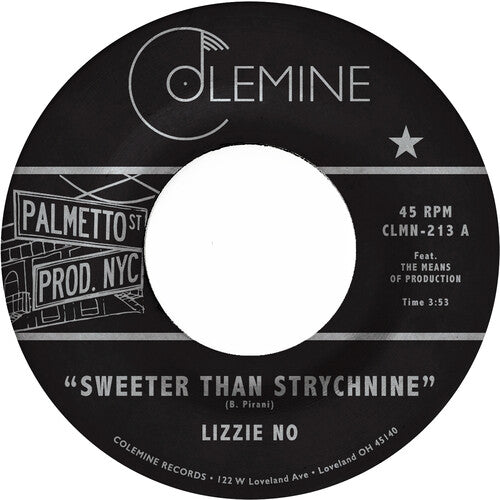 No,lizzie & Pirani,ben - Sweeter Than Strychnine / Stop Bothering Me - Vinyl Record