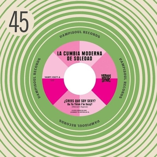 La Cumbia Moderna De Soledad / Machuca Cumbia - Da Ya Think I'm Sexy?/stayin' Alive - Vinyl Record