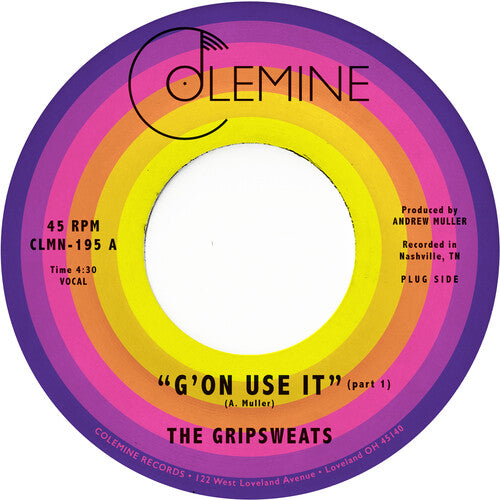 Gripsweats - G'on Use It - Vinyl Record