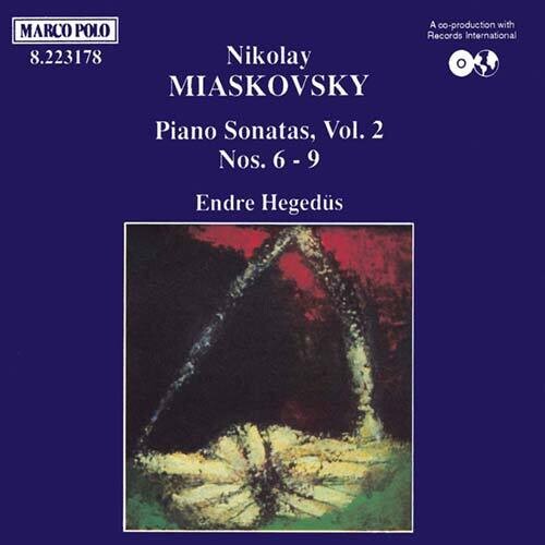 Miaskovsky / Hegedus - Piano Sonatas 2 - Music CD
