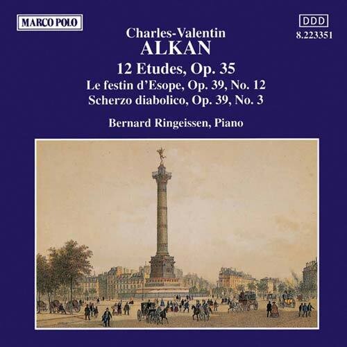 Alkan / Ringeissen - 12 Etudes - Music CD