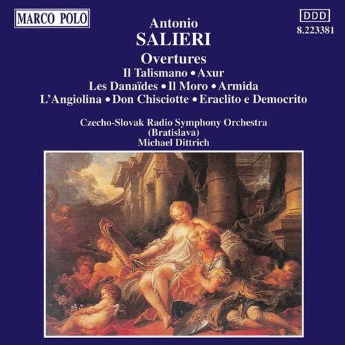 Salieri / Dittrich / Czecho-slovak Rso - Overtures - Music CD