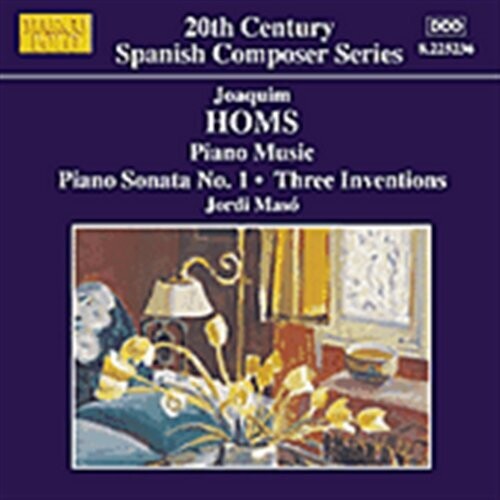 Homs - Piano Music Vol. 2 - Music CD