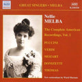 Melba - V1: The Complete American Reco - Music CD