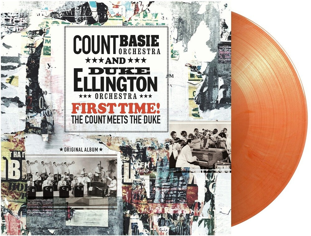 First Time! The Count Meets The Duke - Ltd Orange & White Vinyl [LP] Vinyl Record