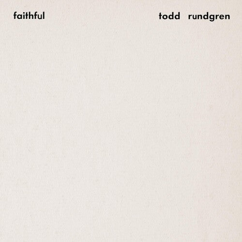 Todd Rundgren - Faithful (2 LP Premium Sound/Gold/Gatefold Cover)