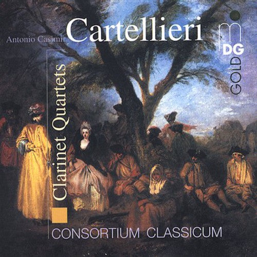 Cartellieri / Klocker / Consortium Classicum - Clarinet Quartets - Music CD