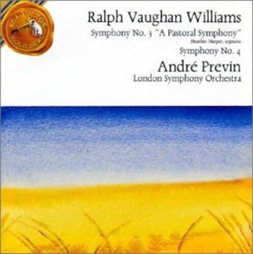 Vaughan Williams / Previn / Lso - Symphonies 3 & 4 - Music CD
