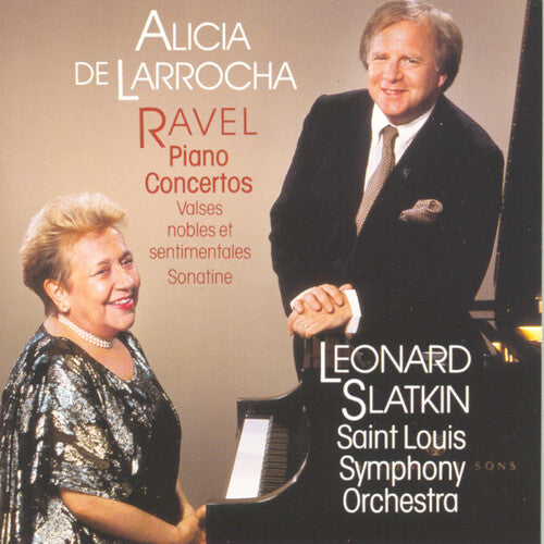 Ravel / De Larrocha / Slso / Slatkin - Piano Concerto For Left Hand / Piano Cto In G - Music CD