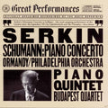 Schumann / Serkin / Ormandy / Budapest Quartet - Piano Concerto / Piano Quintet - Music CD