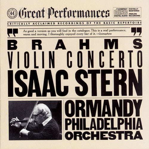 Brahms / Stern / Ormandy / Phl - Violin Concerto - Music CD