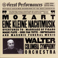 Mozart / Walter / Columbia Symphony - Eine Kleine Nachtmusik / Opera Overtures - Music CD