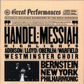Handel / Bernstein / Westminster Choir - Messiah Hlts - Music CD