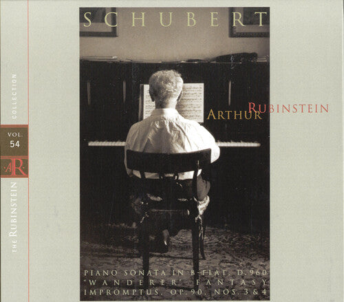 Rubinstein / Schubert - Rubinstein Collection 54 - Music CD